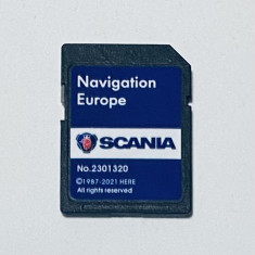 GPS SD Card SCANIA Touch Screen Premium 7'' Full Europa 2023