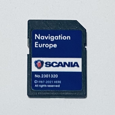 GPS SD Card SCANIA Touch Screen Premium 7&amp;#039;&amp;#039; Full Europa 2024/25 foto