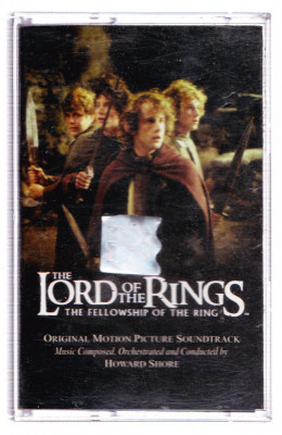 AMS# - CASETA AUDIO THE LORD OF THE RINGS, THE FELLOWSHIP OF THE RING, originală foto