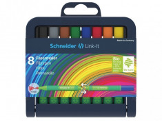 Set Liner Schneider Link-It 1,0 mm, 8 culori foto