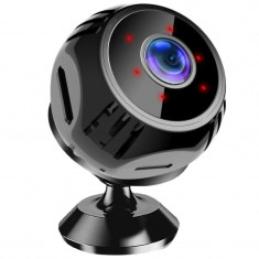 Mini Camera Spion iUni W8, Wi-Fi, 8GB, Vizualizare Full HD, Senzor de miscare, Night Vision