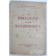 LA RIBELLIONE DI UN SANZIONISTA di PANFILO SEICARU , 1936