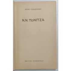N. N. TONITZA de PETRU COMARNESCU