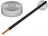 Cablu electric flexibil negru 50mm2 450V/750V