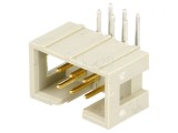 Soclu IDC tată 6 pini unghi 90&deg; THT 1,27mm 2,54mm