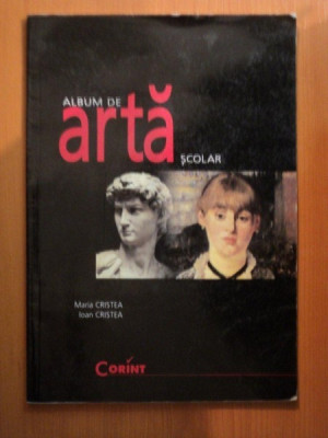 ALBUM DE ARTA SCOLAR de MARIA CRISTEA , IOAN CRISTEA foto