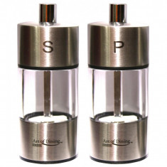 Set rasnite Art of Dining Heinner, 3.6 x 9.2 cm, presa ceramica, inox, 2 bucati