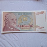 Iugoslavia 500000000000 dinari 1993 UNC
