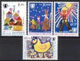 Belgia 1969 - UNICEF, desene de copii, serie neuzata