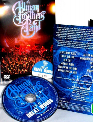 Allman Brothers Band The Live At Great Woods 1991 (dvd) foto