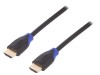Cablu Logilink HDMI 2.0 3m, Negru, CH0063, Triplu Ecranat, Suport 4K UHD, High Speed + Ethernet