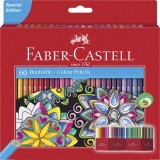 Creioane colorate 60 culori editie speciala Faber Castell, Lecom