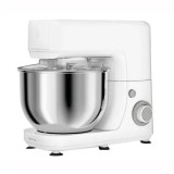 Robot de bucatarie TEFAL&nbsp;MasterChef Essential QB150138, 800W, bol inox 4.8L, 1.8 kg, 6 trepte de viteza, functie pulse, alb