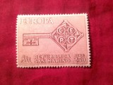 Serie San Marino 1966 - Europa CEPT - Cheia , 1 valoare