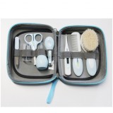 Cumpara ieftin Set ingrijire unghii bebelusi cu 9 piese BabyJem Grooming Set (Culoare: Bleu)