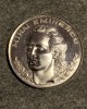Medalie Mihai Eminescu Argint 0.800, 60mm - Medalii Romania