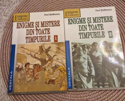 Enigme si mistere din toate timpurile 2 volume Paul Stefanescu foto