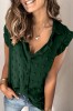 G762-123 Camasa casual fara maneci din material lejer semitransparent, L/XL, M, M/L, S, XL/XXL