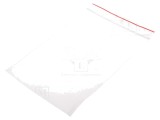 Pungă cu fermoar 180mm x 120mm x 40um polietilenă