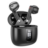 Casti Bluetooth fara fir, HOCO EW36 5.3 Jerry, reducere activa a zgomotului, multi-touch, IPX5, switch master
