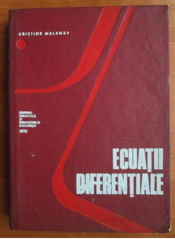Aristide Halanay - Ecuatii diferentiale