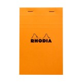Cumpara ieftin Bloc notes A5 80 file capsat matematica Rhodia Coperta portocalie