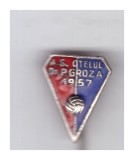 Insigna A.S. Otelul Dr. Petru Groza (Stei) 1957, stare foarte buna