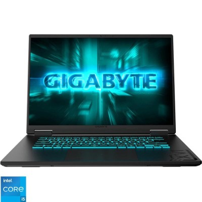 Notebook Gaming GIGABYTE A16, CMHH2EE893SD, 16&amp;quot;, RPL i5-13420H, NVIDIA GeForce RTX4050 (6B GDDR6, 16.0 FHD+ 165Hz DDR5, WIFI6E, 512GB SSD NewTechnolog foto
