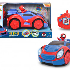 SPIDEY PRIETENII EXTRAORDINARI MASINUTA CU TELECOMANDA WEB RACER SCARA 1:18