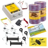 Pachet de bază gard electric 2000 m, 4,1 Joule, 230&nbsp;V, pentru animale domestice
