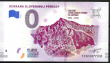 !!! 0 EURO SOUVENIR - SLOVACIA , OCROTIREA NATURII - 2019.1 - UNC