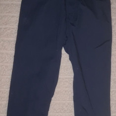 Pantaloni casual subtiri fata H&M bumbac bleumarin 2 ani noi