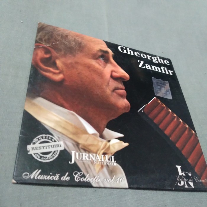 CD GHEORGHE ZAMFIR FOARTE RAR!!!! ORIGINALEDITIE DE COLECTIE JURNALUL