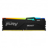 Memorie Kingston FURY Beast RGB 16GB DDR5 6000MHz CL36