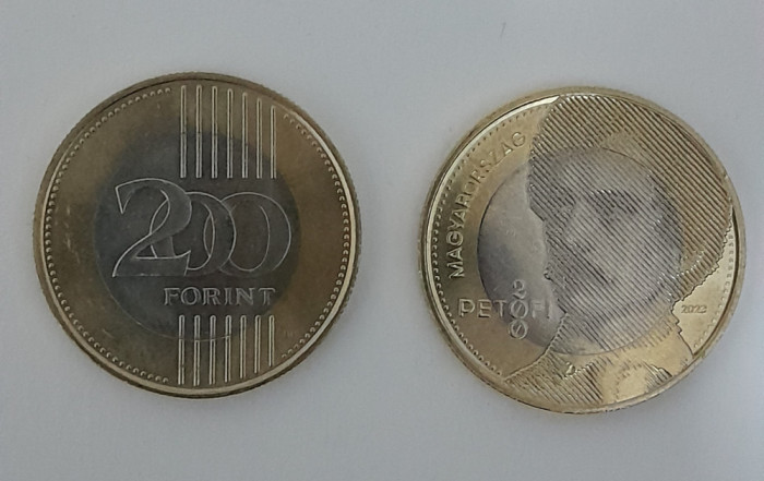 Ungaria 200 forint forinti 2023 Petofi Sandor