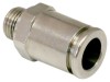 Racord push-in drept 12mm G1/4-AG alamă nichelată 20-80&deg;C