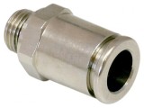 Racord push-in drept 12mm G1/4-AG alamă nichelată 20-80&deg;C