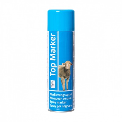 Spray albastru pentru marcarea ovinelor, TopMarker, 500&amp;nbsp;ml foto
