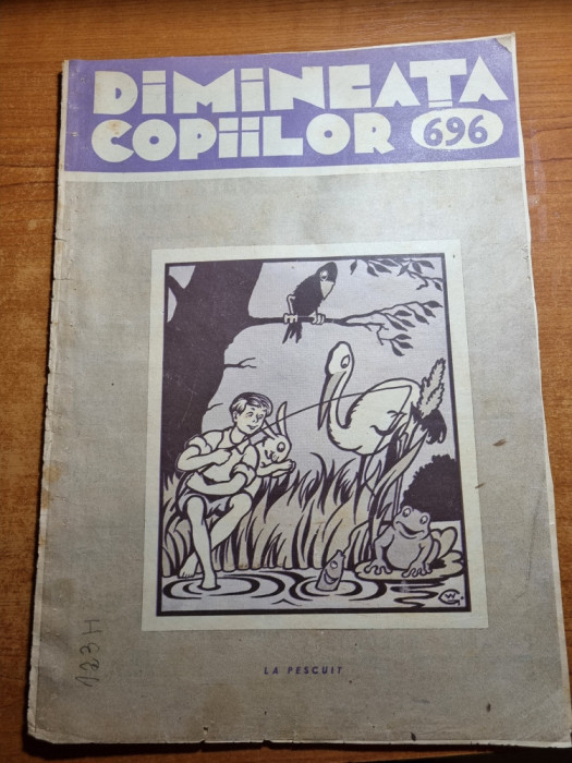 revista dimineata copiilor 9 iunie 1937