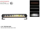 LED Bar Girofar, lumina alba puternica si lumina portocalie de avertizare, calitate inalta, DRL, 50W, 2100lm, 35,5cm, 12-24V