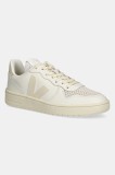 Veja sneakers din piele V-10 Prime barbati, culoarea bej, VI0220498B