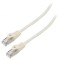Cabluri patch F/UTP 6 liti CCA PVC alb 5m 26AWG 1buc.