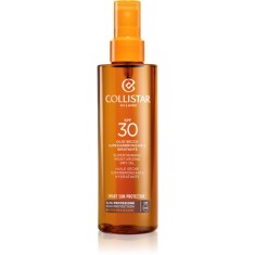 Collistar Smart Sun Protection Supertanning Moisturizing Dry Oil SPF 30 ulei uscat cu protecție solară SPF 30 200 ml