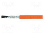 Cablu servo hibrid portocaliu HELUKABEL TOPSERV 119 8x0,75mm&sup2; Cu