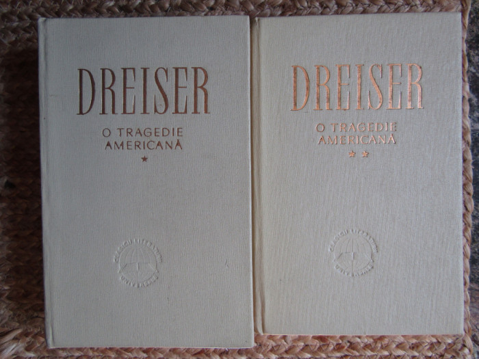 O tragedie americana vol.1 si 2 de Theodore Dreiser CARTONATA