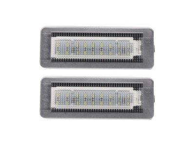 Set 2 buc lampa numar SMART FORTWO (W451), 01.2007-12.2014, partea stanga, LED; TUNING, foto