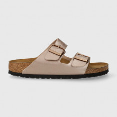 Birkenstock papuci Arizona femei, culoarea roz, 1023960