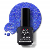 241 Cobat Blue Glitter | Laloo gel polish 15ml