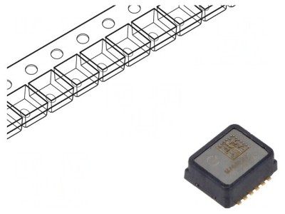 &amp;Icirc;nclinometru Senzor SMD SMT -90&amp;deg;&amp;divide;90&amp;deg; -40&amp;divide;125&amp;deg;C 3&amp;divide;3.6VDC foto