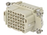 Conector HDC Inserturi Contact Mamă 42 42 PE 10A